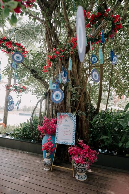 Signage and Photo-op — Carnival decor — Alila Diwa Goa